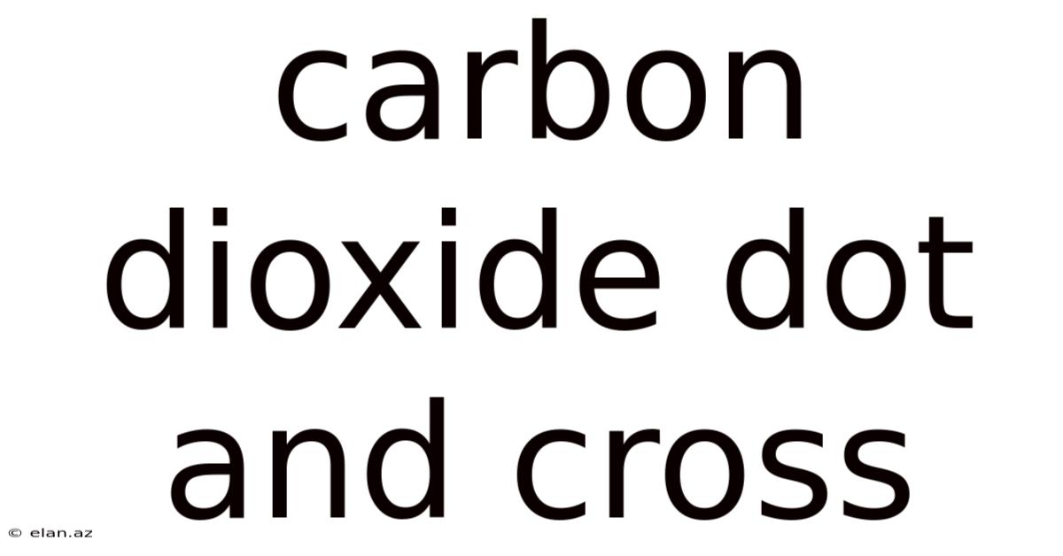 Carbon Dioxide Dot And Cross