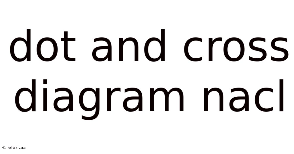 Dot And Cross Diagram Nacl