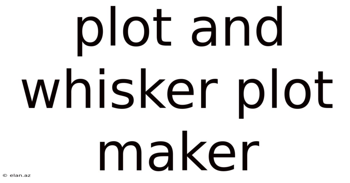 Plot And Whisker Plot Maker